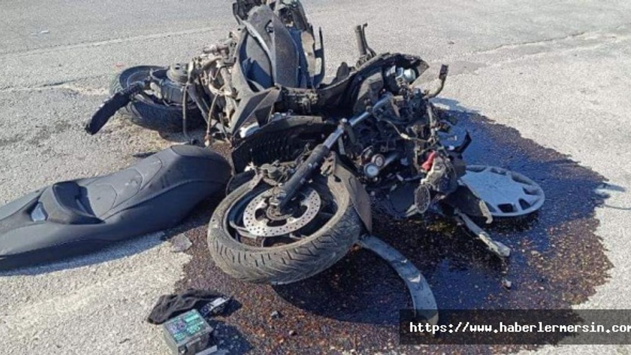 Mersin’de Motor Kazası: 2 Genç Öldü