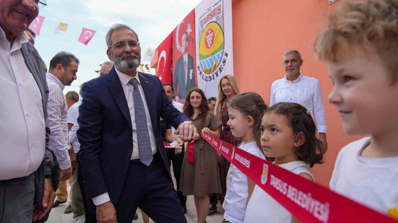 Tarsus Belediyesinin kreşleri çocukların eğitime katkı sunuyor