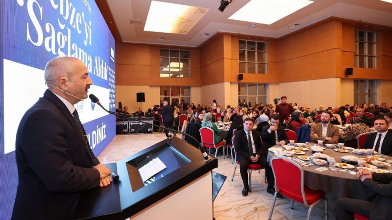 Gebze'de Başkan Büyükgöz'den ittifak ortağına iş sunumu