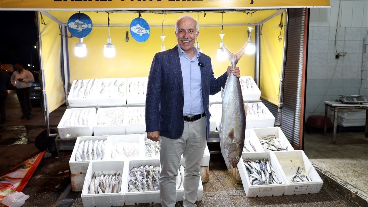 Başkan Gültak: "Balık bizden, yemesi sizden"
