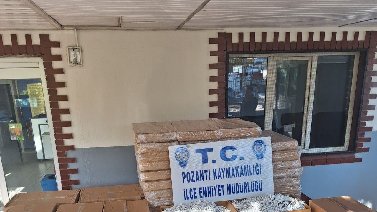 Adana’da 675 Bin Adet Doldurulmuş Kaçak Sigara Ele Geçirildi