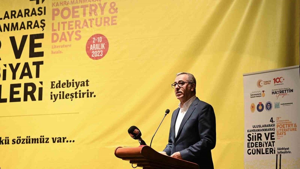 Kahramanmaraş’ta 4. Uluslararası Şiir ve Edebiyat Günleri başladı