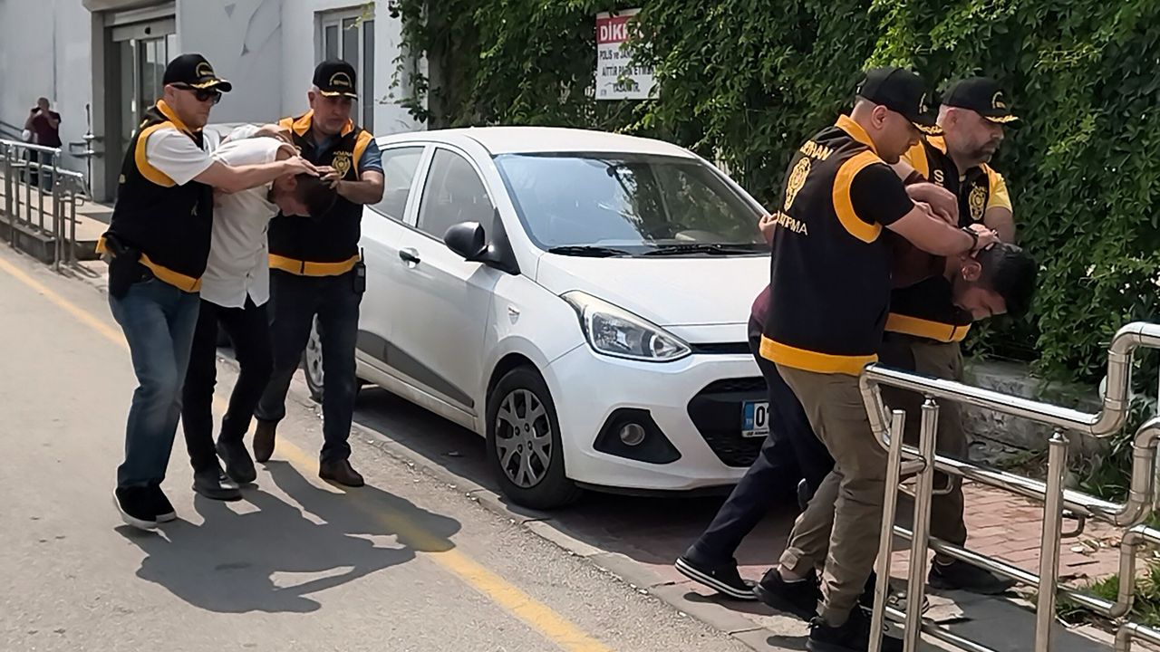 Cadde ortasındaki kavga, aile meselesinden çıkmış; taraflar tutuklandı