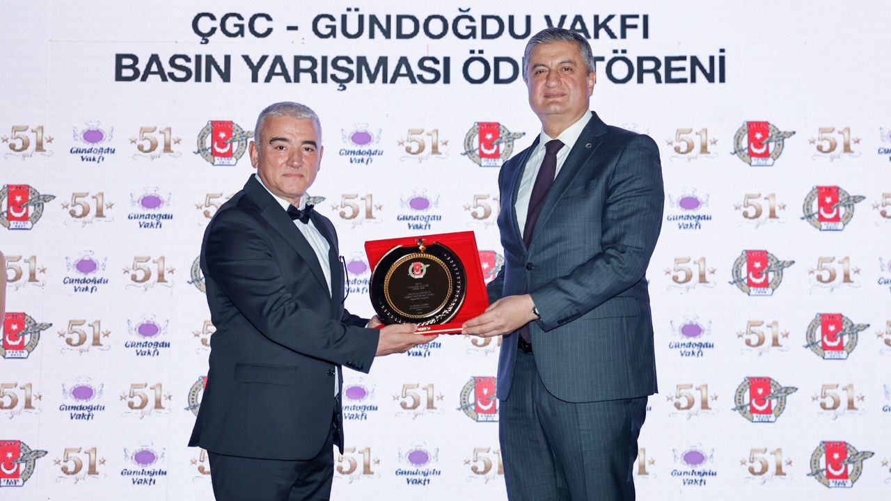 ÇGC'nin 51'inci yıl kutlamasında ödüller sahipleri