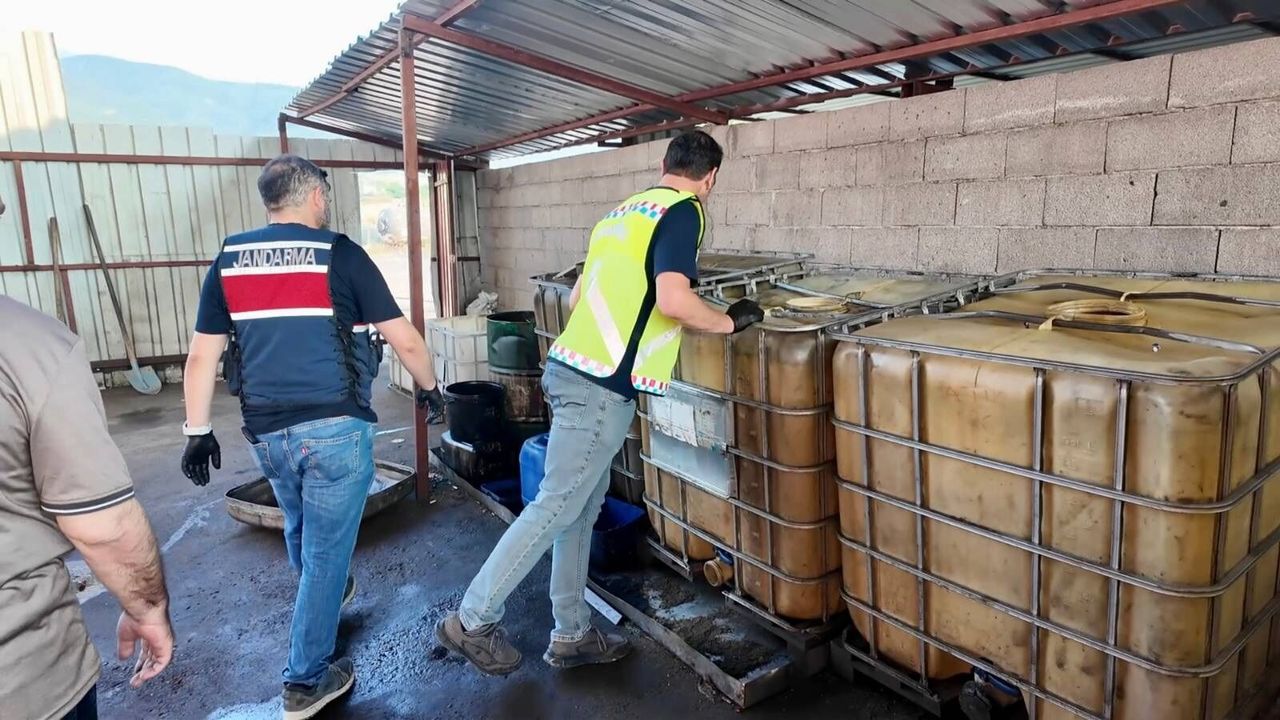 Osmaniye'de kaçak akaryakıt operasyonu