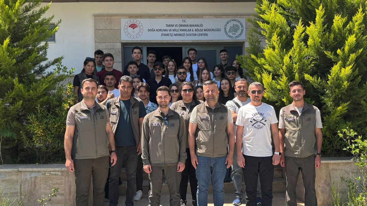Salda Gölü Tabiat Parkı'nda uygulamalı eğitim