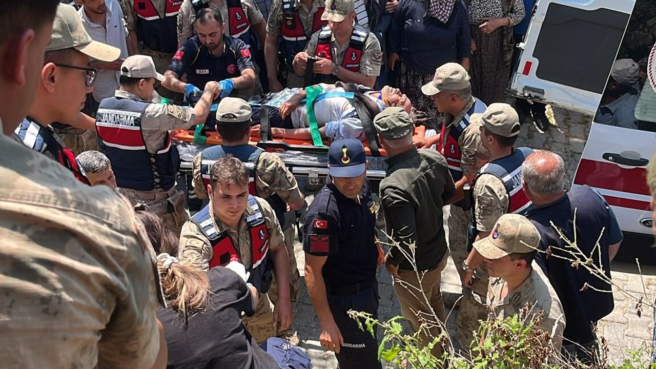 'Tarlaya gidiyorum' diye evden çıktı, evinin yakın