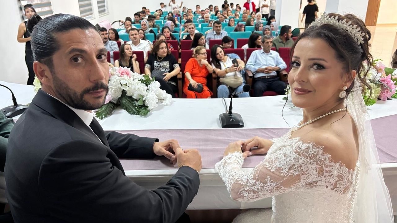 Toroslar'da 06.06.2026'da 16 çift hayatını birleştirdi