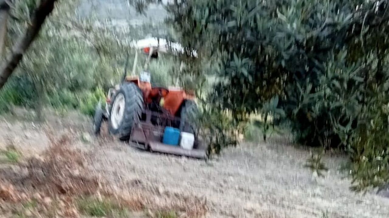 Traktörün altında kalarak öldü