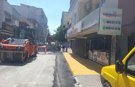 Akdeniz'de yol ve kaldırımlar yenileniyor