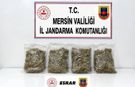 Mersin'de 2 kilo 100 gram esrar ele geçirildi