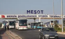 Mersin Otogarda Görülmemiş Olay