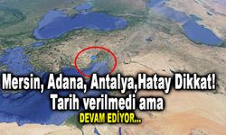 Tehlike geçmiş değil Mersin, Adana, Antalya, Hatay Akdeniz kasırgası geçmiş değil