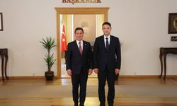 Ukrayna Antalya Konsolosu’ndan Başkan Aras’a ziyaret