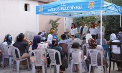 Tarsus Belediyesi Kadınları Güçlendirmeye Devam Ediyor: Mahalle Ziyaretleriyle Destek Artıyor