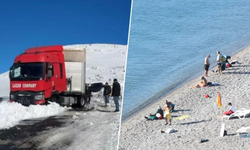 Türkiye’de İki Mevsim Birden Kar ve Tipi ile Güneş ve Deniz!