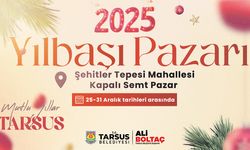 Tarsus’ta 2025 Yılbaşı Pazarı Başlıyor!