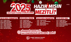 Mezitli Belediyesi’nden 2025 Yılbaşı İçin Coşkulu Etkinlik Programı