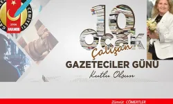 AGC Başkanı Cömertler’den”10 Ocak Gazeteciler Günü” Mesajı