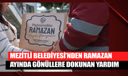 Mezitli Belediyesi’nden Ramazan Ayında Gönüllere Dokunan Yardım