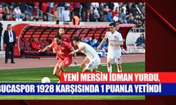 Yeni Mersin İdman Yurdu, Bucaspor 1928 Karşısında 1 Puanla Yetindi