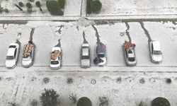 🌩️ Mersin’de Şiddetli Dolu Hayatı Felç Etti! Trafik Durdu, Yollar Kapandı
