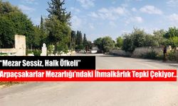 Mersin Toroslar 'da “Mezar Sessiz, Halk Öfkeli”