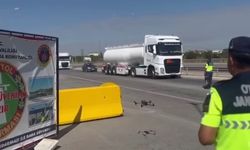 Mersin Otoyolunda Drone'lu Denetim! Kural İhlaline 89 Bin TL Ceza