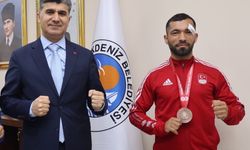 Akdenizli Milli Sporcu Hatip Emlek, Kick Boks’ta Dünya Şampiyonası Yolcusu!