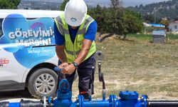 MESKİ, Harfilli Mahallesi’ne Kesintisiz İçme Suyu Temin Ediyor