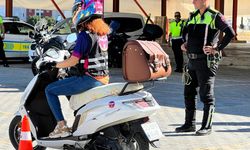 Kadın Motosiklet Sürücülerine Uygulamalı Eğitim Verildi