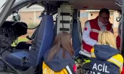 Mersin’de Hayati Müdahale: Epilepsi Hastası Çocuk Helikopter Ambulansla Taşındı