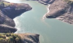 Yuvacık Barajı'nda su seviyesi yüzde 4'e düştü