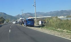 Anamur Mamure Kalesi civarında trafik kazası: Yaralılar var