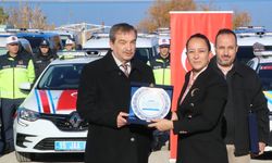 Burdur'da jandarma ve emniyet teşkilatına 56 yeni araç