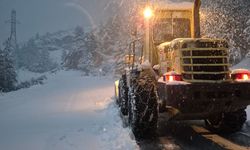 Kahramanmaraş'ta 285 köy yolu ulaşıma kapandı