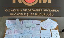 Mersin'de sahte evrakla dolandırıcılık operasyonu; 8 gözaltı