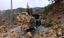 Antalya'nın yüksek kesimlerinde karla mücadele çalışması