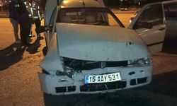 Burdur'da kaza: 1 yaralı