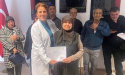Diyabet okulu mezunlarına diploma