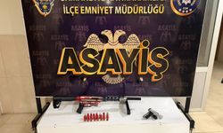 Hatay'da bir evde ruhsatsız silah ele geçirildi