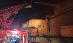 Hatay'da Tesiste yangın; 1 işçi öldü