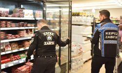 Kepez'de marketlere zabıta denetimi