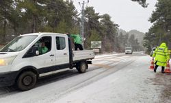 Mersin'de kar yağışına karşı önlem