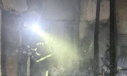 Yangında ev kullanılamaz hale geldi