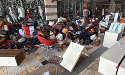 Alışveriş merkezinde çıkan yangın, söndürüldü