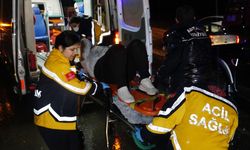 Antalya'da iki otomobil çarpıştı: 5 yaralı