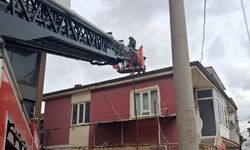 Baca yangını büyümeden söndürüldü