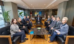 Başkan Seçer, EMITT 2026 katılımcı heyeti ile bir araya geldi