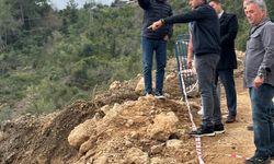 Başkan Topaloğlu Çıralı'da çalışmaları yerinde inceledi